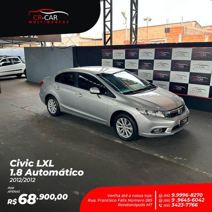 HONDA CIVIC 1.8 LXL 16V FLEX 4P AUTOMÁTICO HONDA CIVIC 1.8 LXL 16V FLEX 4P AUTOMÁTICO
